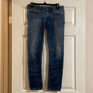 Straight leg jeans